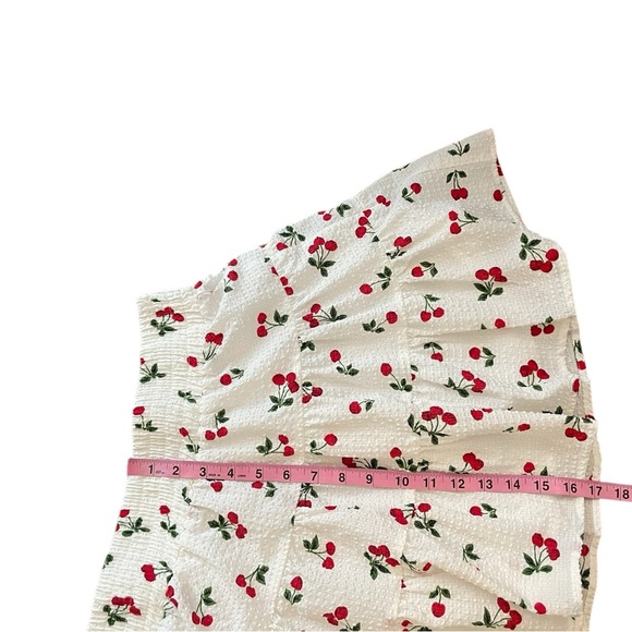 ENGLISH FACTORY Cherry Print Mini Skirt - Picture 11 of 11
